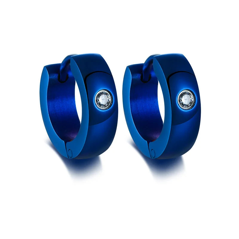 Plain/Wide Huggie Hoops (Unisex)