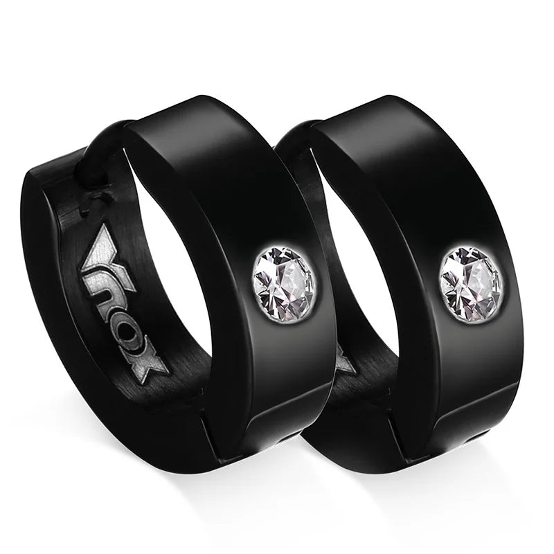 Plain/Wide Huggie Hoops (Unisex)