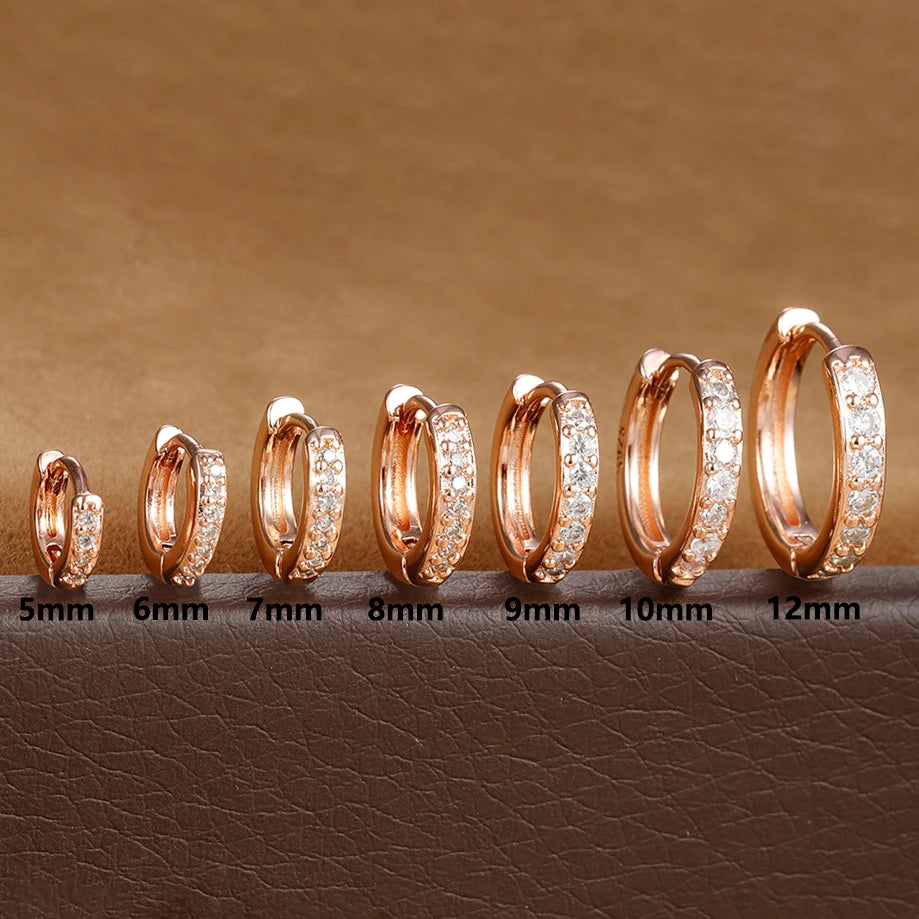 The Kensington Crystal Hoop Collection