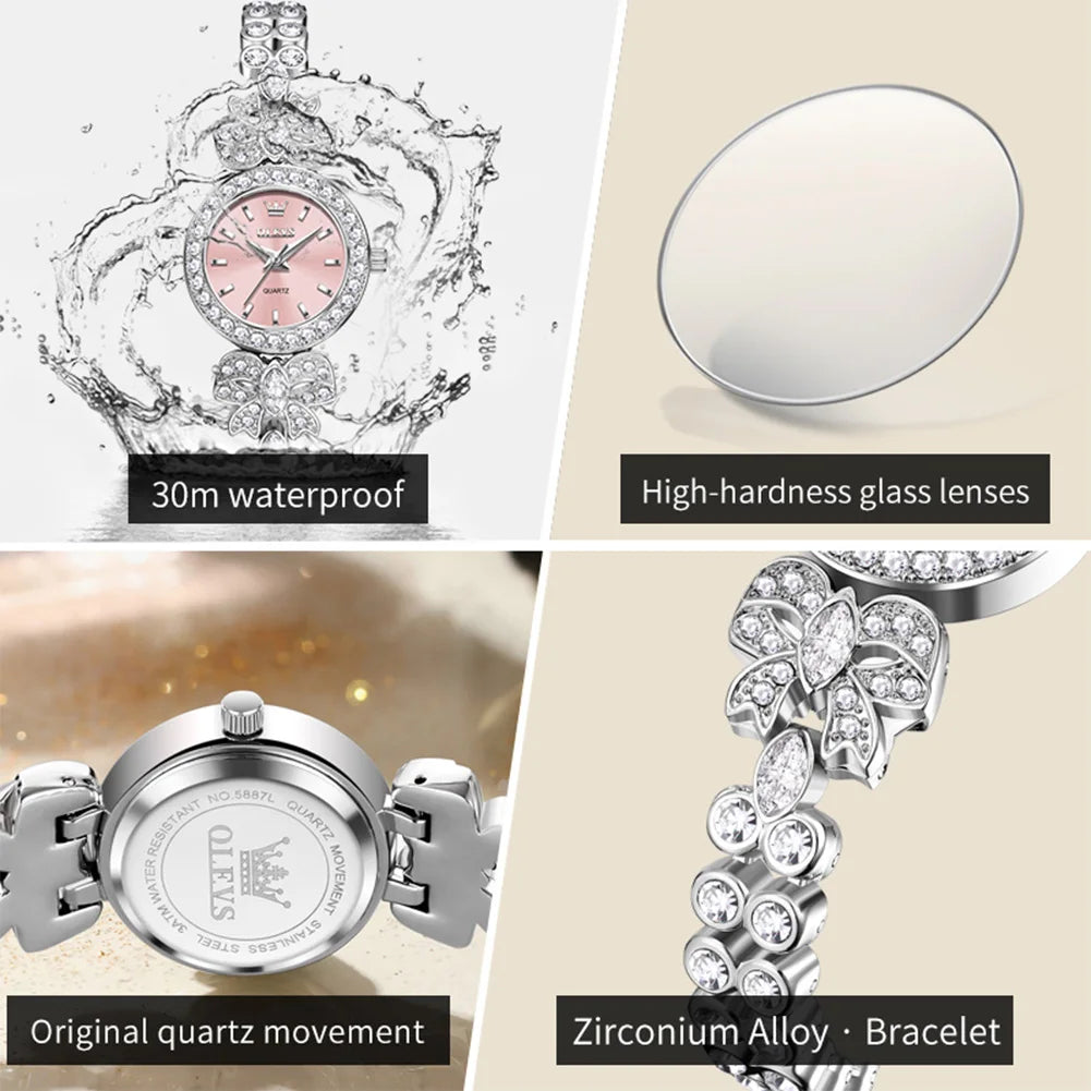 The "Princess" Crystal Bow Watch