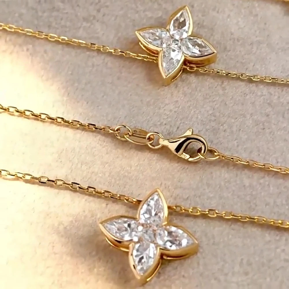 The Lumière Petal Necklace
