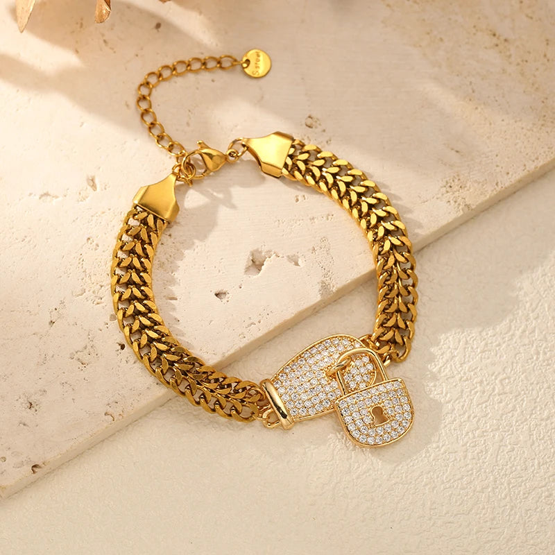 The "Mayfair" Statement Gold Duo