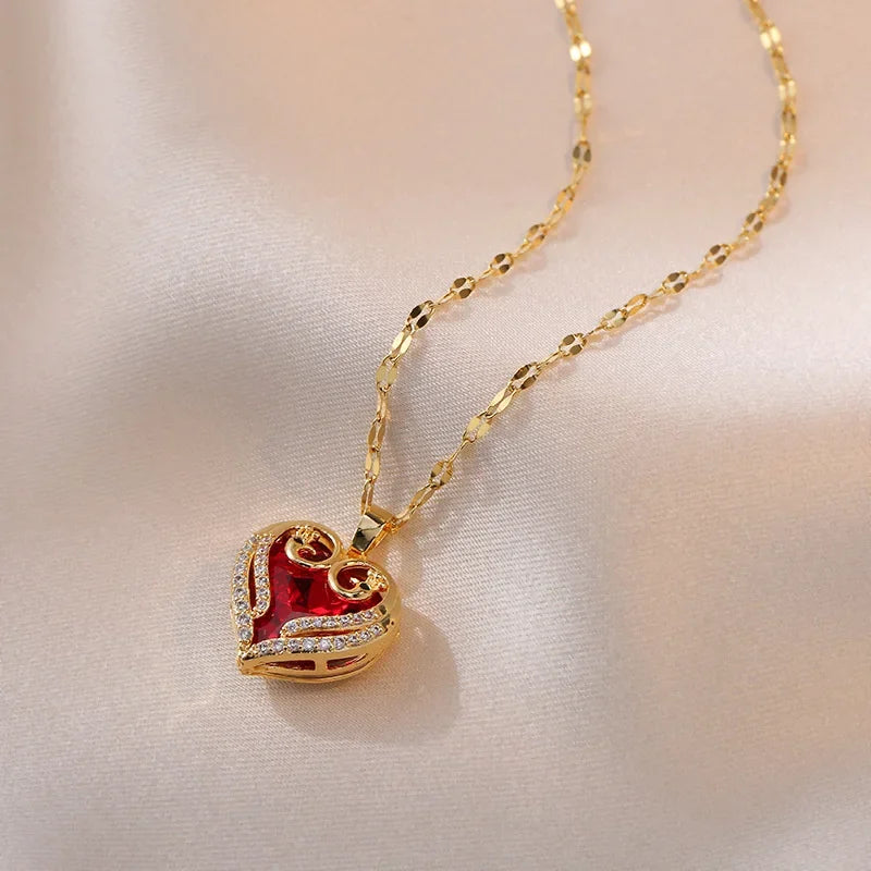The Hidden Pearl Heart Locket