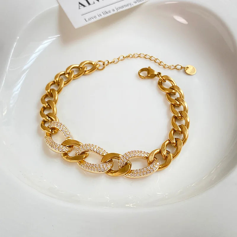 The "Mayfair" Statement Gold Duo