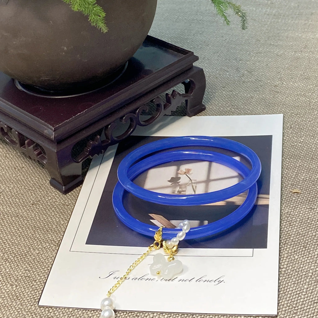 The "Eden" Jade & Butterfly Duo