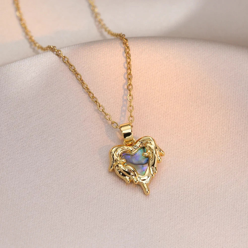 The Hidden Pearl Heart Locket