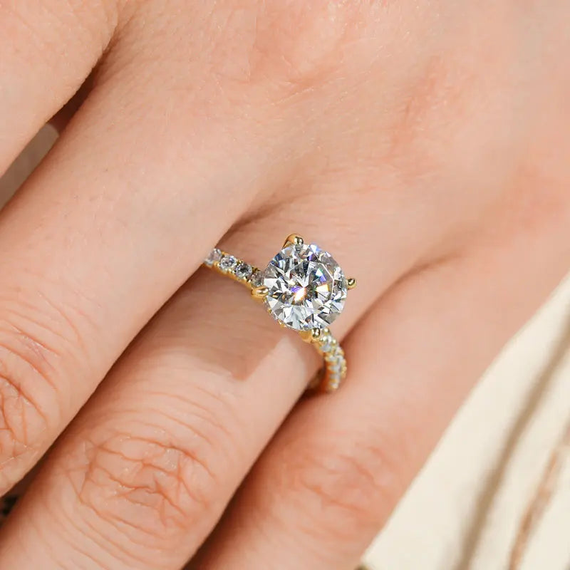 The "Kensington" Hidden Halo Solitaire
