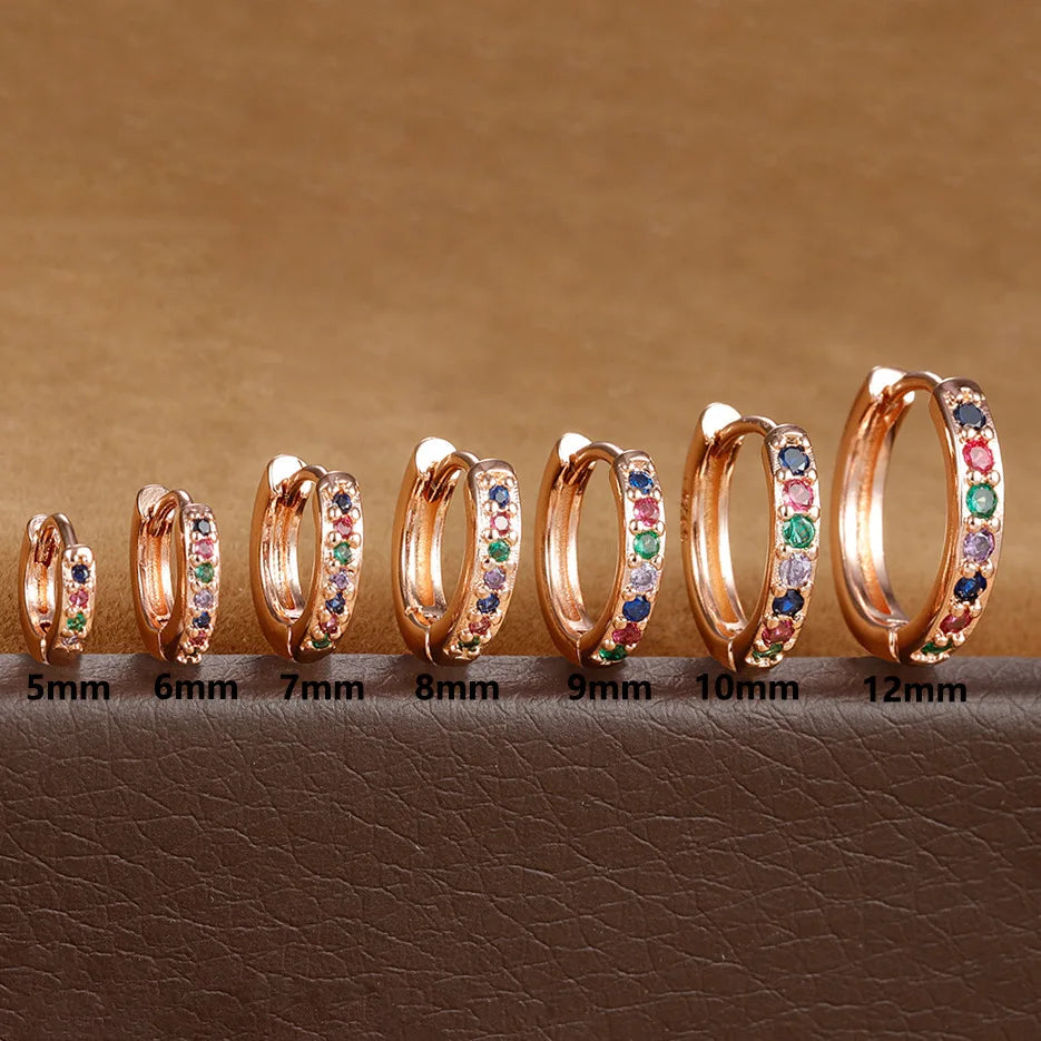 The Kensington Crystal Hoop Collection