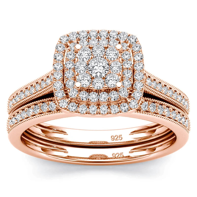 The "Royal Rose" Eternity Stack