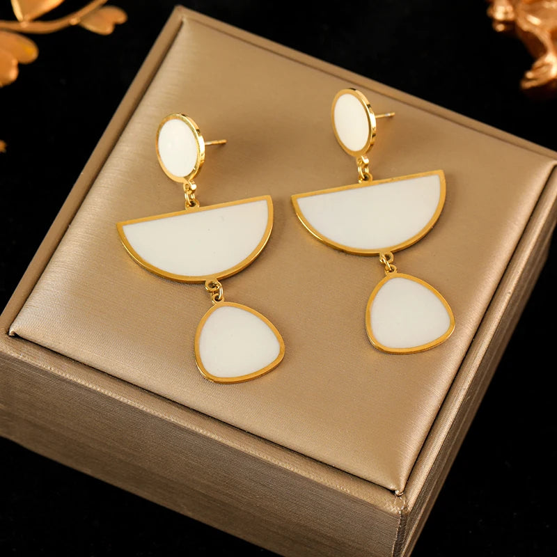 The Soho Mixed-Metal Sculptural Earrings