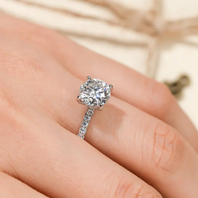 The "Kensington" Hidden Halo Solitaire