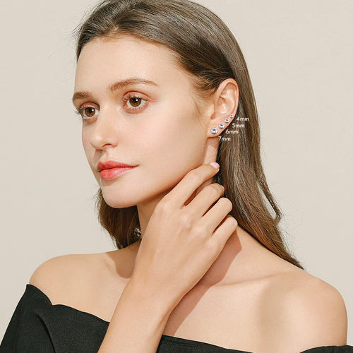 Shiny earrings