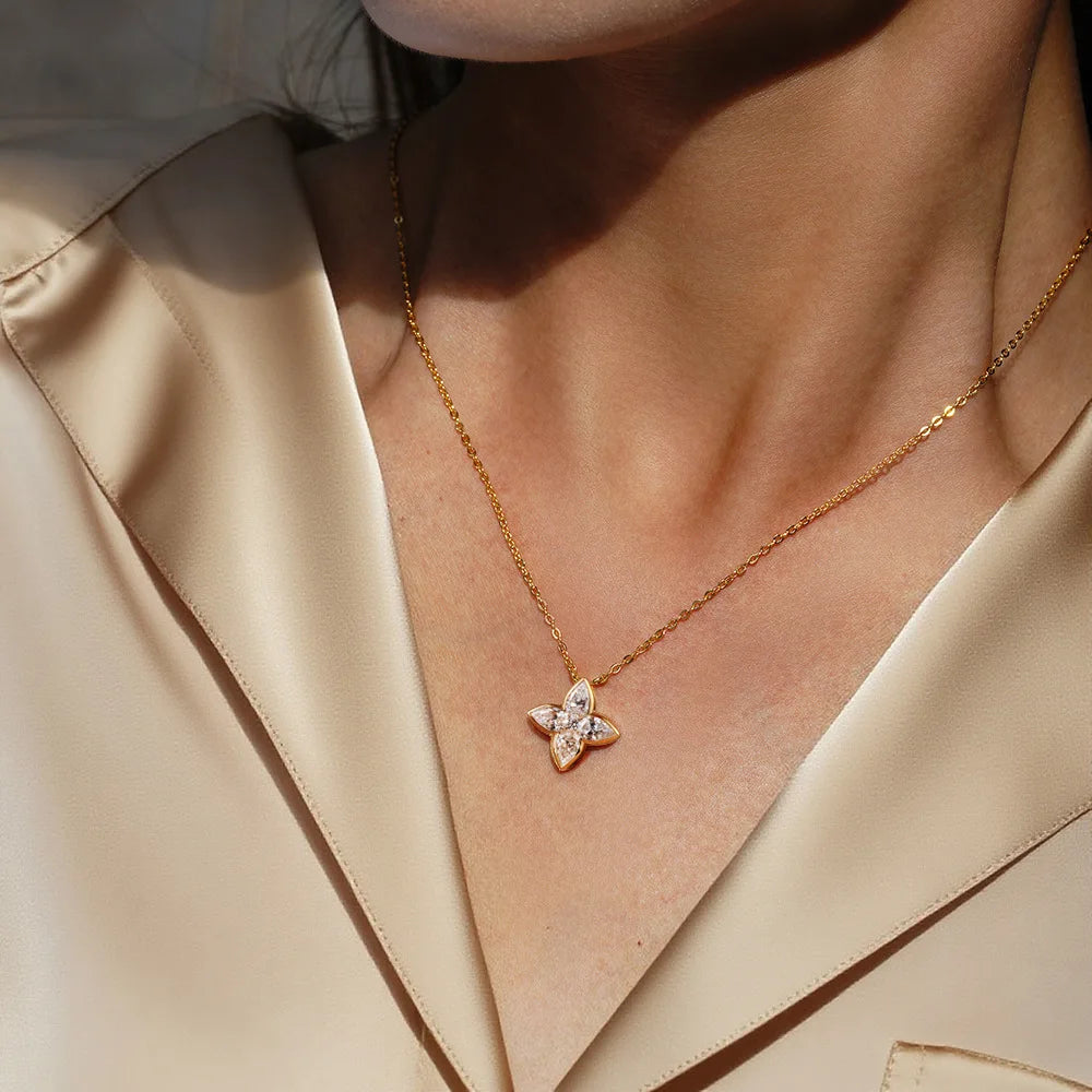 The Lumière Petal Necklace