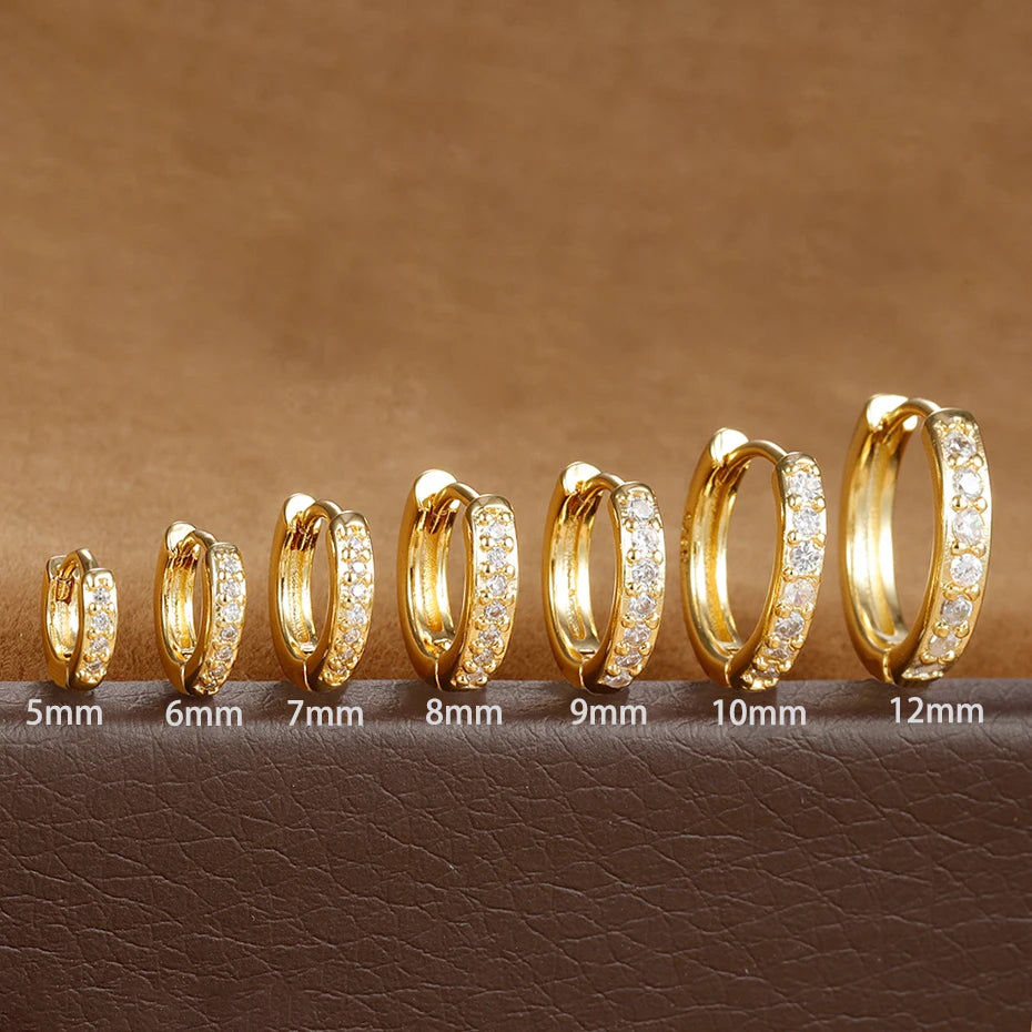 The Kensington Crystal Hoop Collection