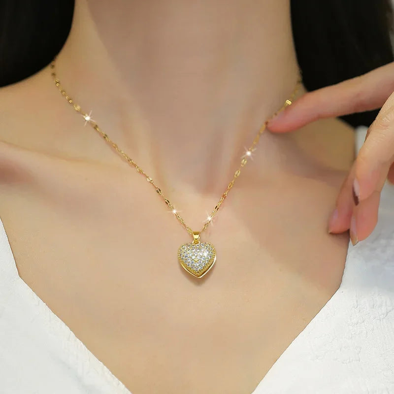 The Hidden Pearl Heart Locket