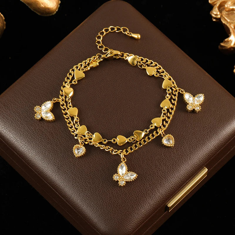 The "Mayfair" Statement Gold Duo