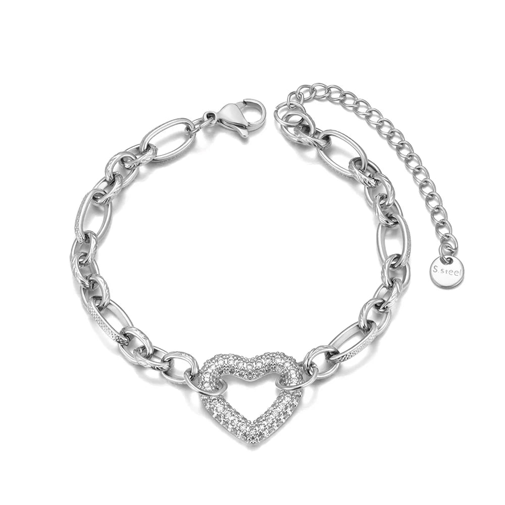 The "Kensington" Heart Chain