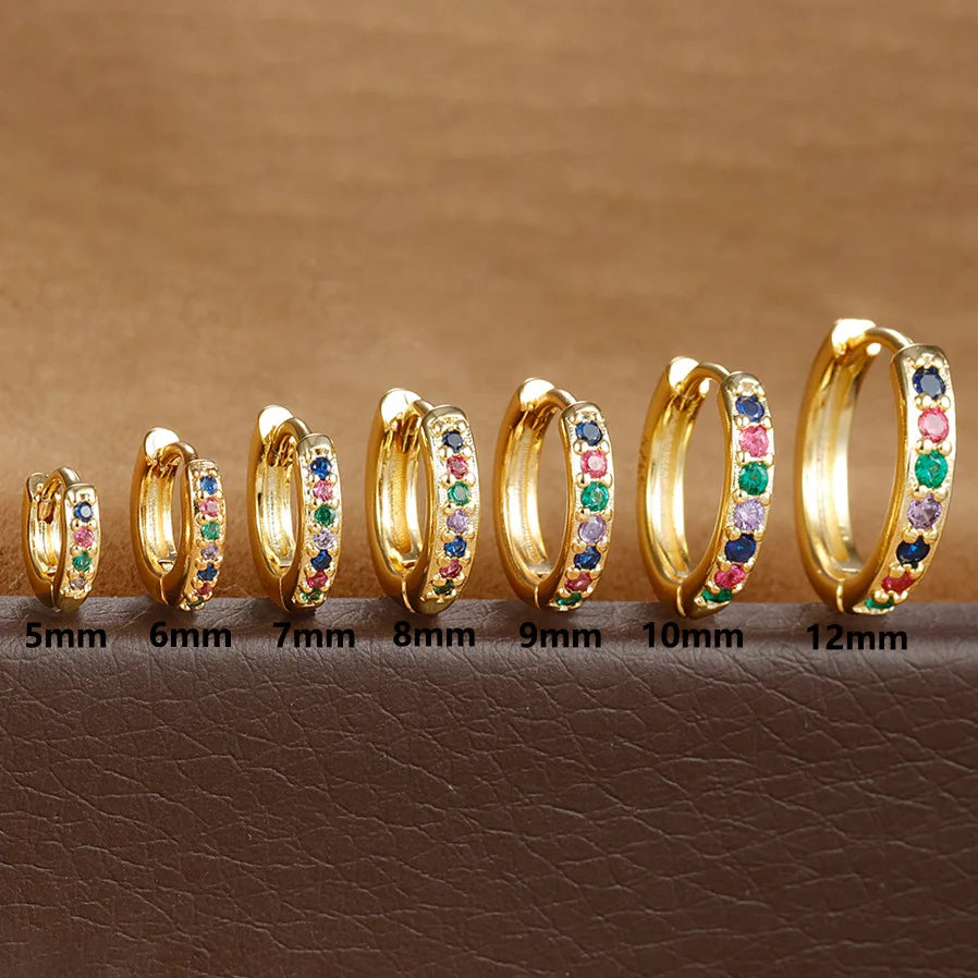 The Kensington Crystal Hoop Collection