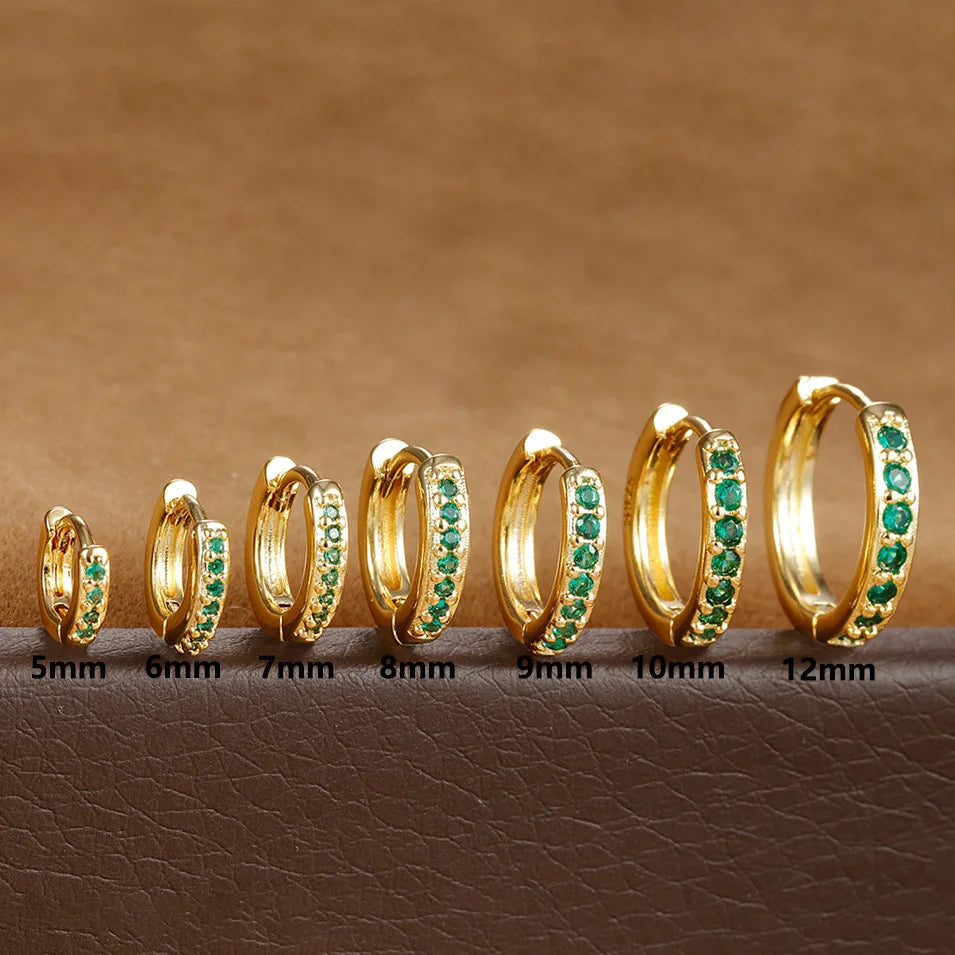 The Kensington Crystal Hoop Collection