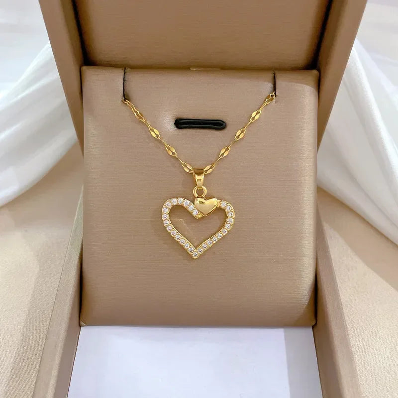 The Hidden Pearl Heart Locket