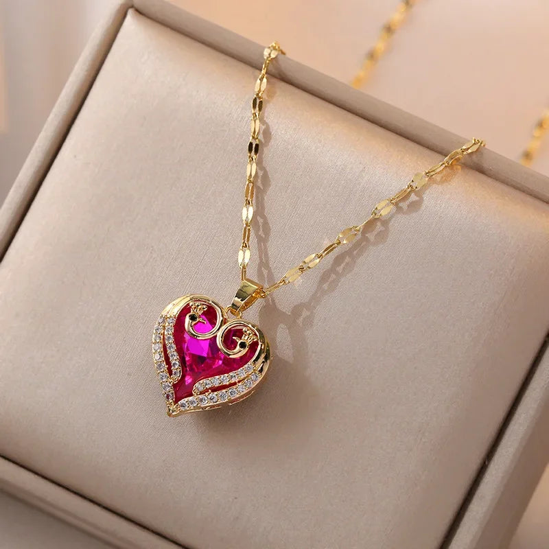 The Hidden Pearl Heart Locket