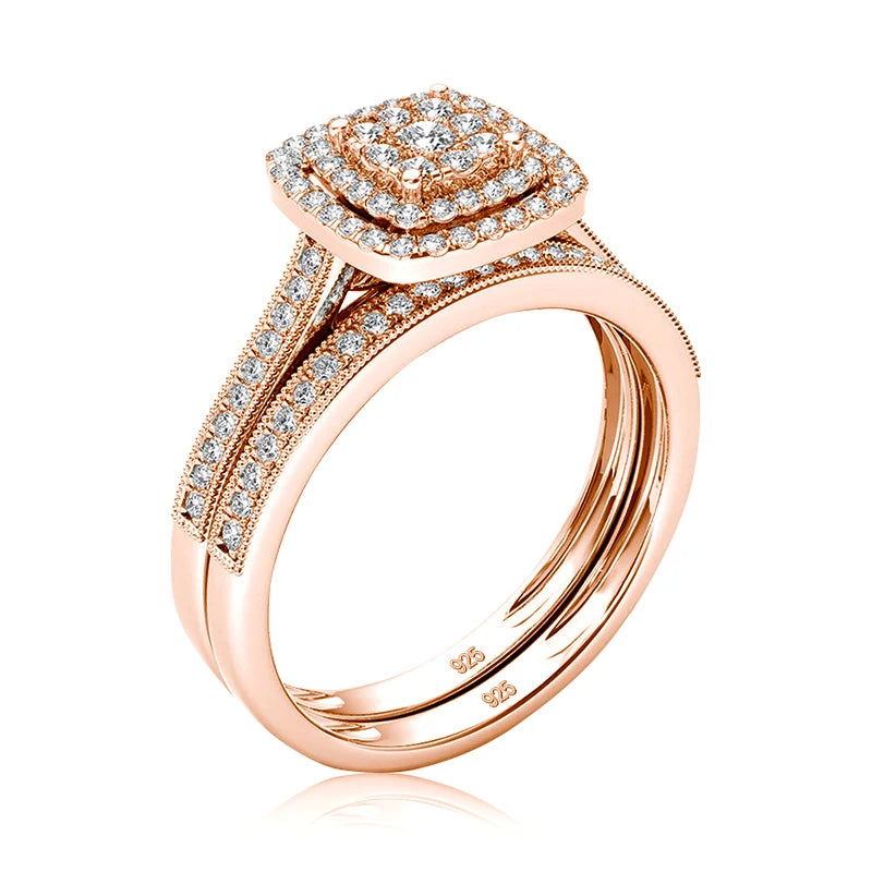 The "Royal Rose" Eternity Stack