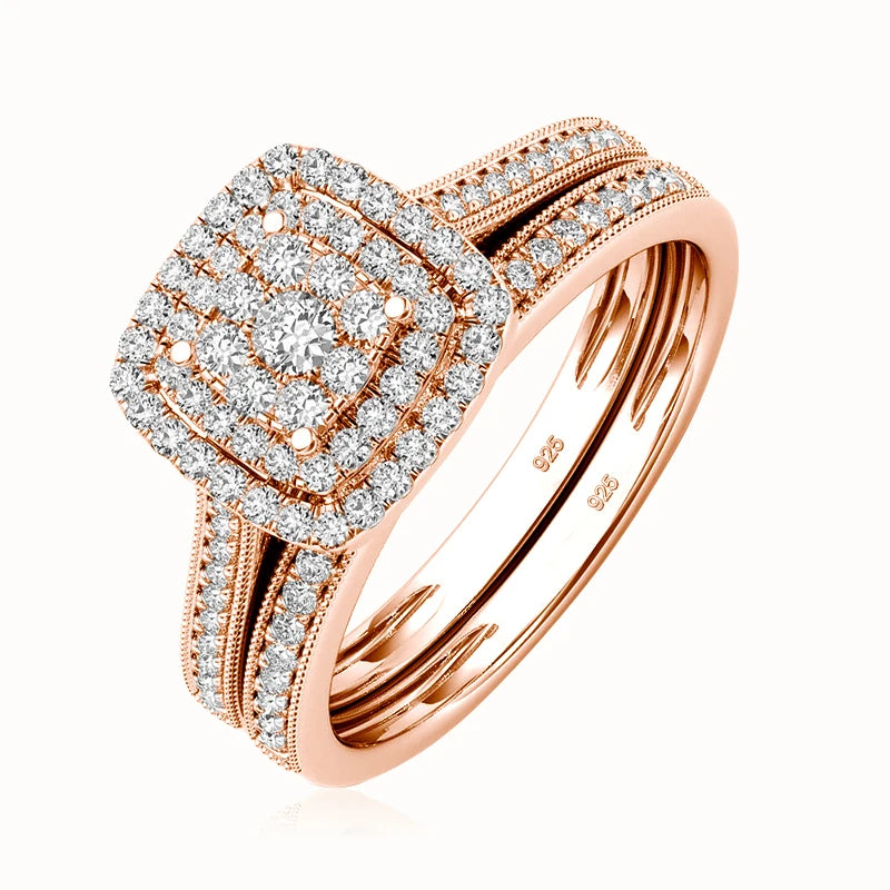 The "Royal Rose" Eternity Stack